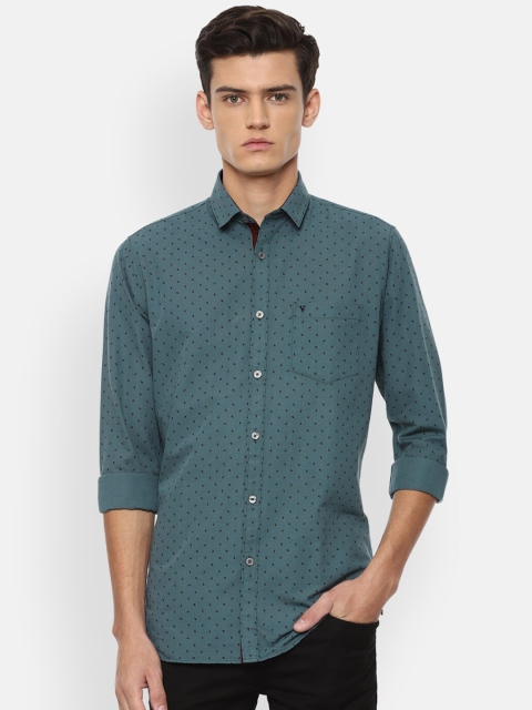 

Van Heusen Sport Men Blue Slim Fit Printed Casual Shirt