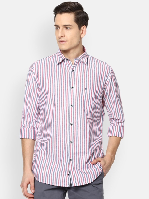 

Van Heusen Sport Men Multicoloured Slim Fit Striped Casual Shirt, Multi