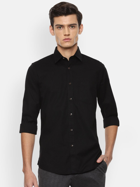 

Van Heusen Sport Men Black Slim Fit Casual Shirt