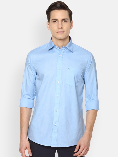 

Van Heusen Sport Men Blue Slim Fit Casual Cotton Shirt