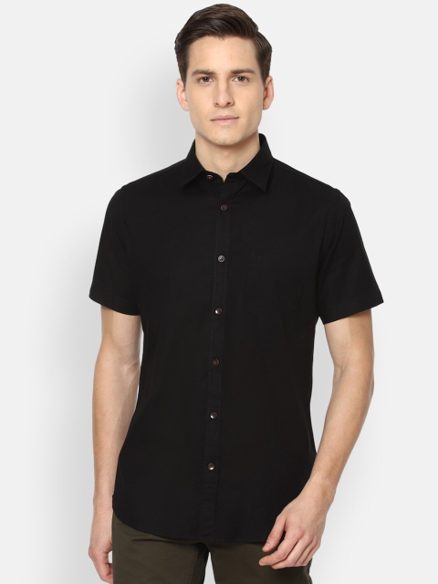 

Van Heusen Sport Men Black Slim Fit Casual Shirt