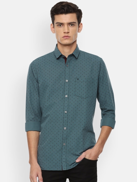 

Van Heusen Sport Men Blue Slim Fit Printed Casual Shirt