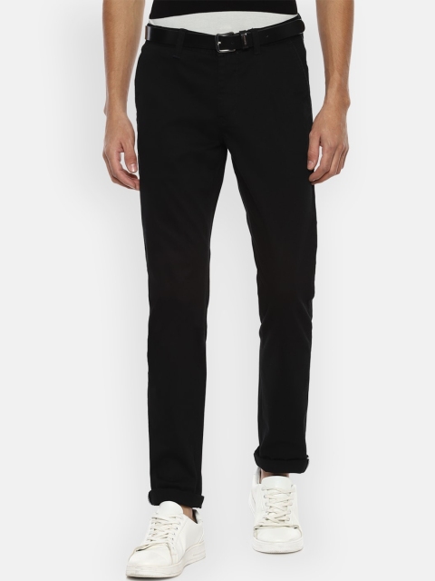 

Van Heusen Sport Men Black Slim Fit Trousers