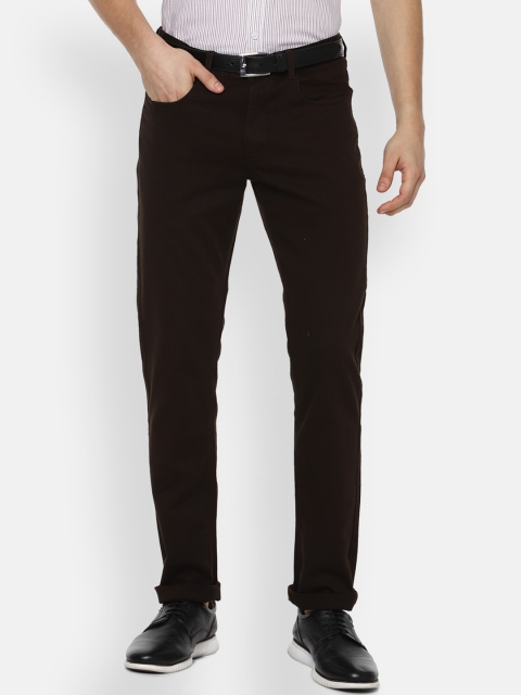 

Van Heusen Sport Men Black Slim Fit Trousers