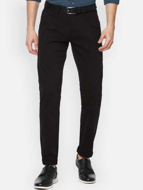 

Van Heusen Sport Men Black Slim Fit Trousers