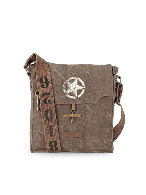 

The House of Tara Unisex Brown Messenger Bag