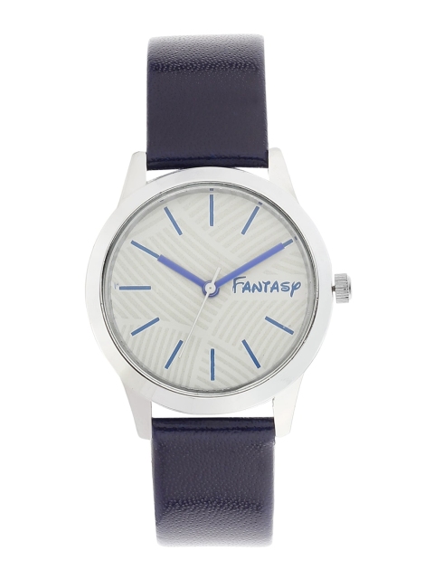 

FLUID Women White Dial & Blue Leather Straps Analogue Watch FLW-009-SL-DBL