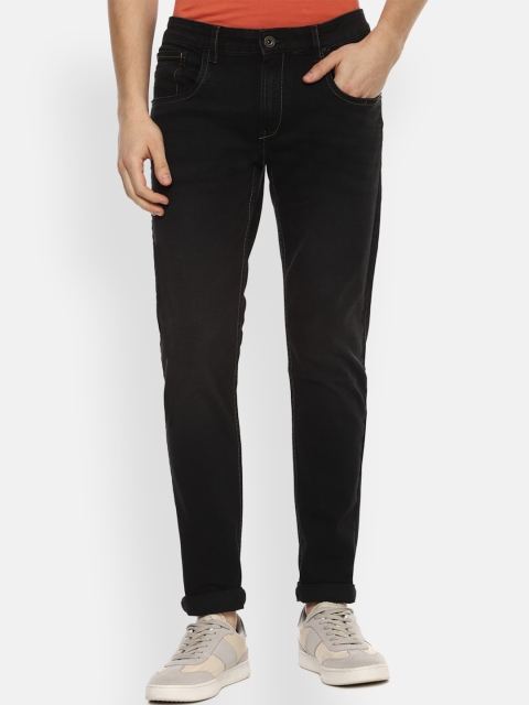 

VAN HEUSEN DENIM LABS Men Black Skinny Fit Jeans