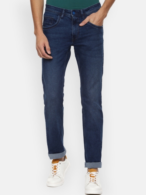 

VAN HEUSEN DENIM LABS Men Navy Blue Slim Fit Jeans