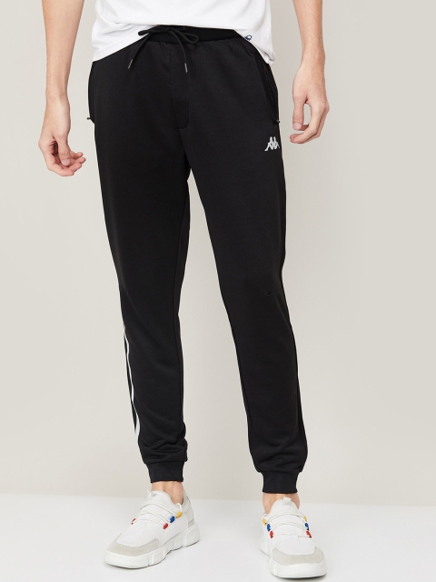 

Kappa Men Black Solid Joggers