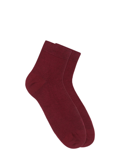

Soxytoes Maroon Ankle Length Socks