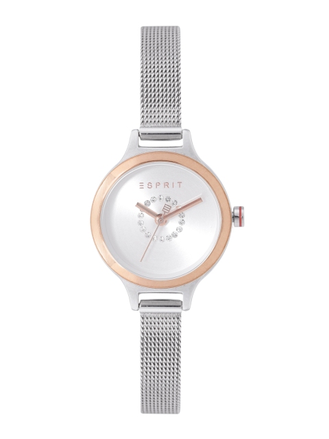 

ESPRIT Women Grey Stone Embellished Dial Analogue Watch-ES1L089M0095