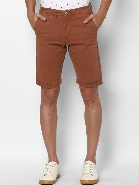 

Allen Solly Men Brown Slim Fit Shorts