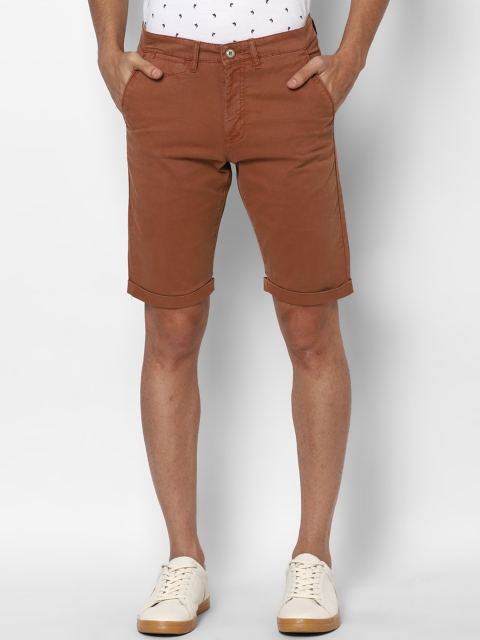 

Allen Solly Men Brown Slim Fit Shorts