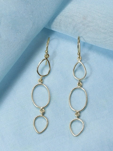 

Biba Gold-Toned Geometric Drop Earrings