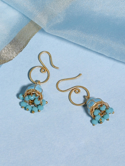 

Biba Blue Contemporary Drop Earrings