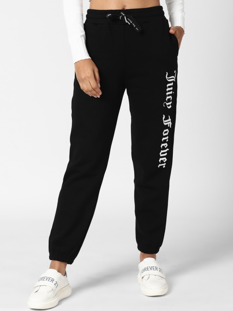 

FOREVER 21 Women Black Joggers Trousers