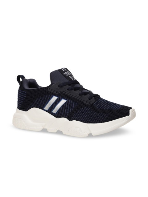 

North Star Men Blue Woven Design Sneakers