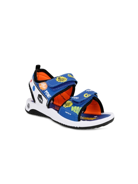 

Campus Kids Blue & White Comfort Sandals