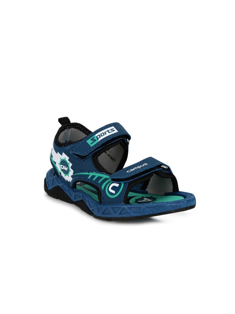 

Campus Unisex Kids Blue & Green Comfort Sandals