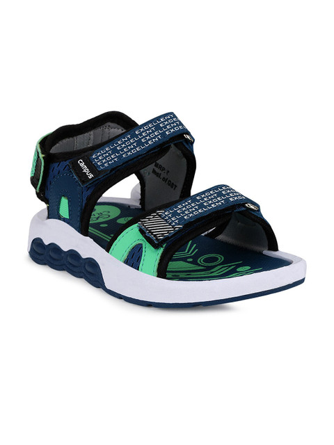 

Campus Unisex Kids Blue & Blue Comfort Sandals