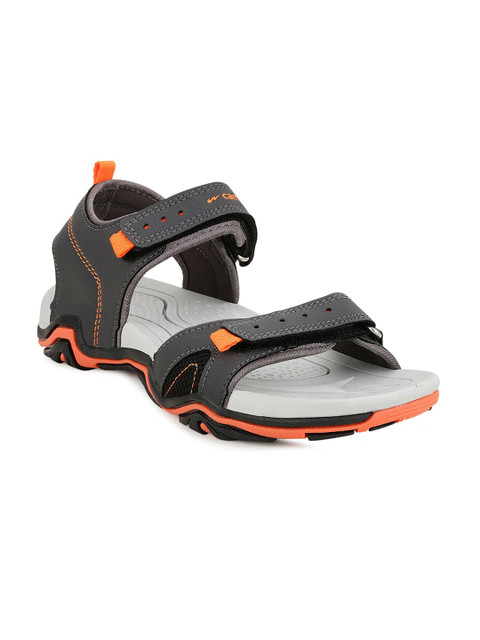 

Campus Unisex Kids Grey & Orange Comfort Sandals