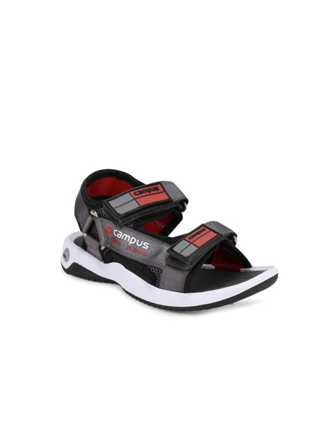 

Campus Unisex Kids Grey & Red Comfort Sandals