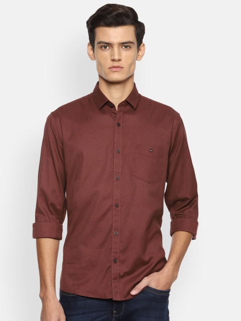 

Louis Philippe Sport Men Maroon Slim Fit Casual Shirt