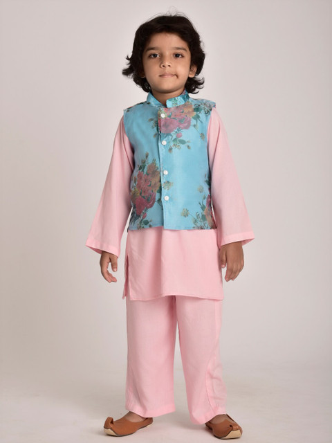 

CUTE LEMONS Boys Pink & Blue Pyjamas