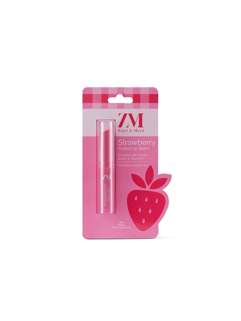 

ZM Zayn & Myza Strawberry Tinted Lip Balm 1.5 g, Pink