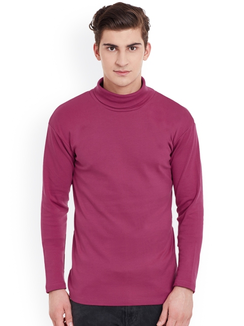 

Hypernation Men Purple T-shirt