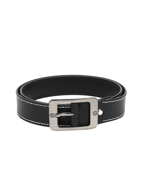 

WildHorn Men Black Genuine Leather Belt