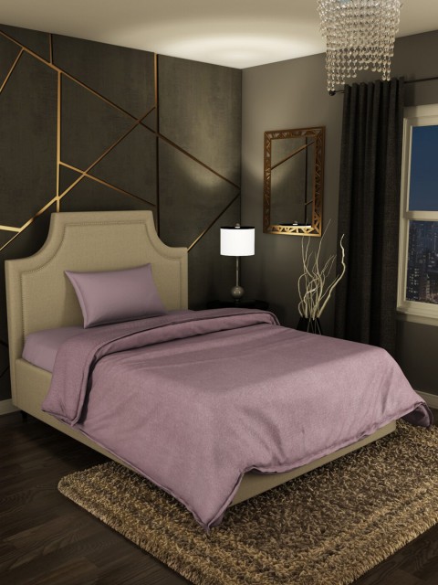

SPACES Violet AC Room 450 GSM Single Bed Blanket