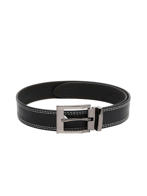 

WildHorn Men Black Genuine Leather Belt