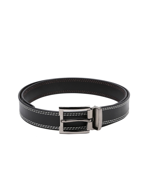 

WildHorn Men Black Genuine Leather Belt