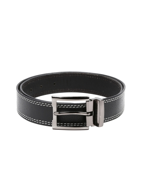 

WildHorn Men Black Genuine Leather Belt