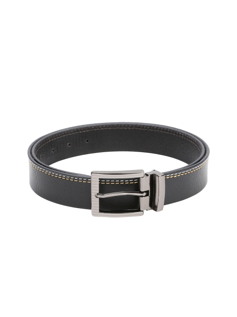 

WildHorn Men Black Genuine Leather Belt