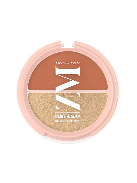 

ZM Zayn & Myza Glint & Glow Glam Blush & Highlighter Duo 8 g, Na