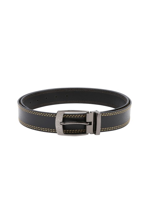 

WildHorn Men Black Genuine Leather Belt