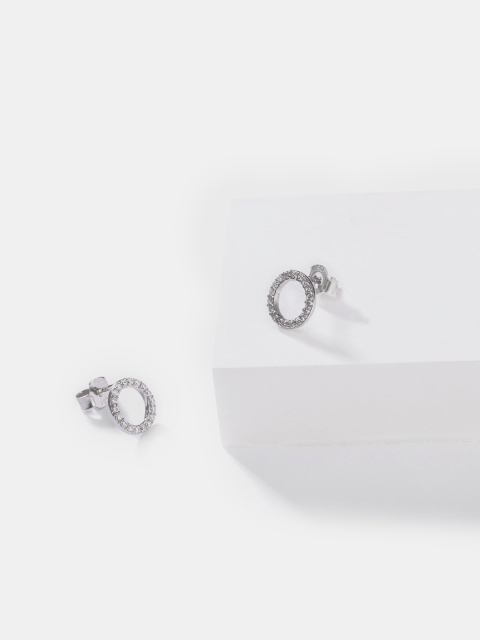 

SHAYA 925 Silver Contemporary Studs Earrings