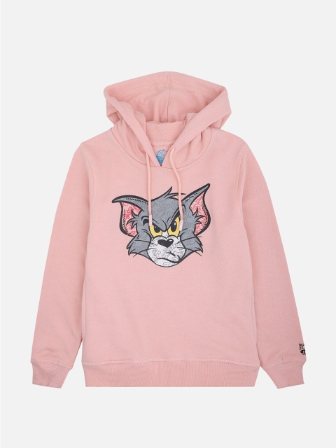 

Kids Ville Tom & Jerry Boys Pink Printed Sweatshirt