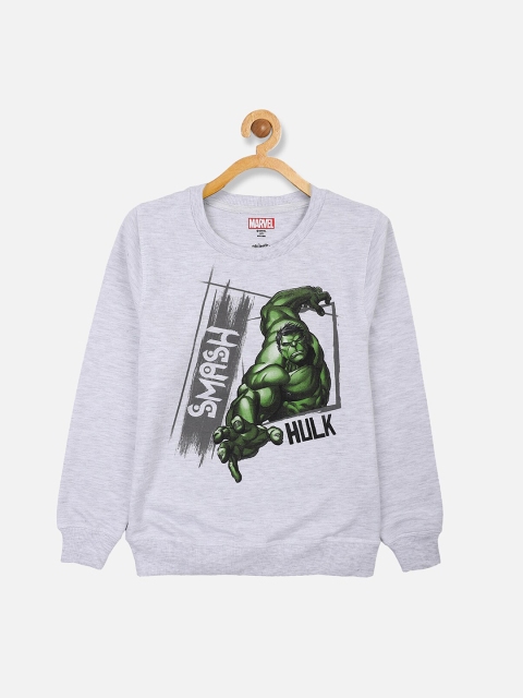 

Kids Ville Boys Grey Hulk Printed Sweatshirt