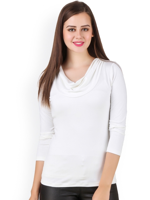 

Texco Women Off-white Top