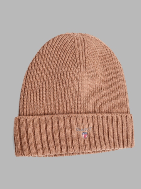 

GANT Men Khaki Woolen Beanie