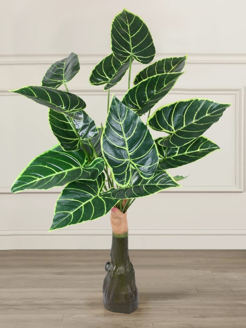 

TIED RIBBONS Green Decorative Artificial Bonsai Floor Tree Plant