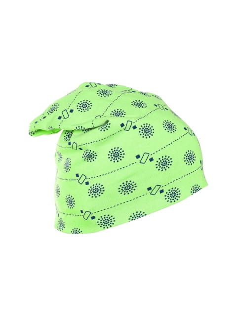 

VIMAL JONNEY Women Green & Blue Printed Beanie