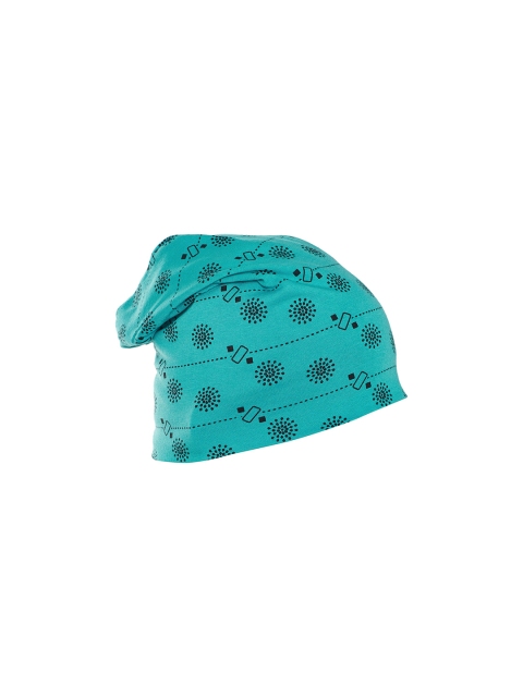 

VIMAL JONNEY Women Blue & Black Printed Beanie