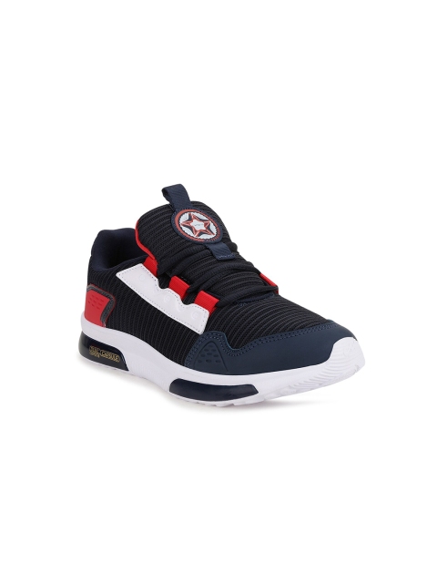 

Campus Unisex Kids Navy Blue Mesh Running Shoes