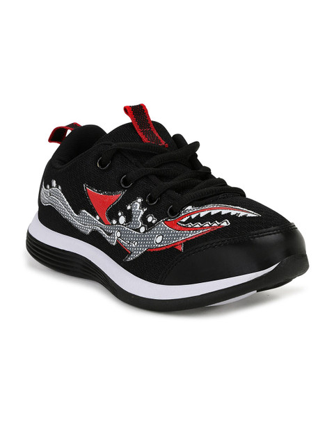 

Campus Unisex Kids Black & Red CS-104 Running Shoes
