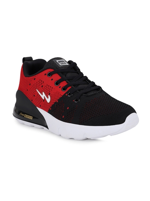 

Campus Kids Black Mesh Running Shoes